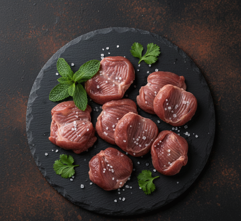 Fresh halal chicken gizzard cleaned and ready to cook in Milton Keynes