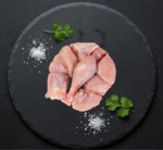 Fresh halal chicken legs skinless small curry cut from Milton Keynes butcher