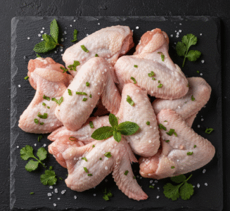 Fresh halal chicken prime wings from Milton Keynes butcher
