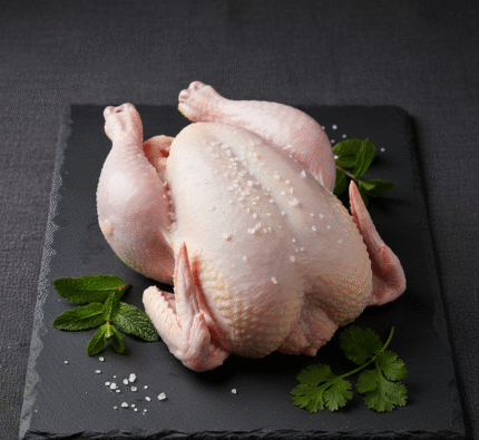 Fresh halal roaster chicken 1.6kg prepared by butcher in Milton Keynes