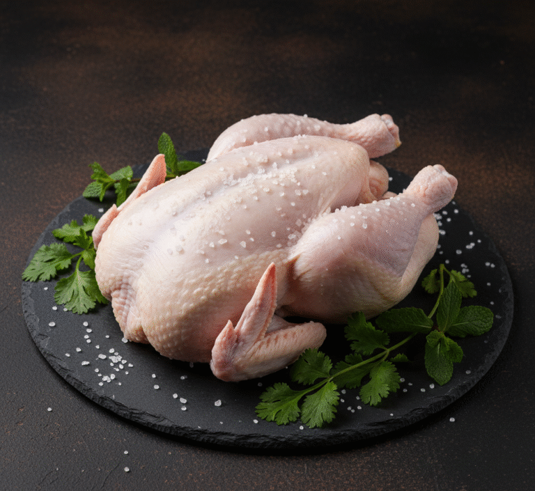 Fresh halal tandoori chicken 1300g prepared by butcher in Milton Keynes