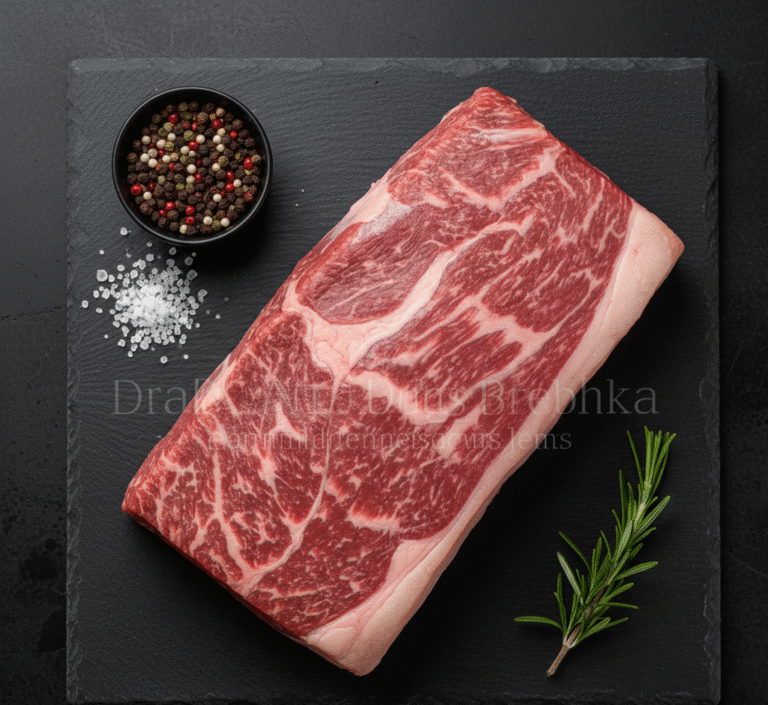 Fresh Angus Beef Brisket boneless cut from halal butcher in Milton Keynes, UK – premium quality beef for BBQ and slow cooking