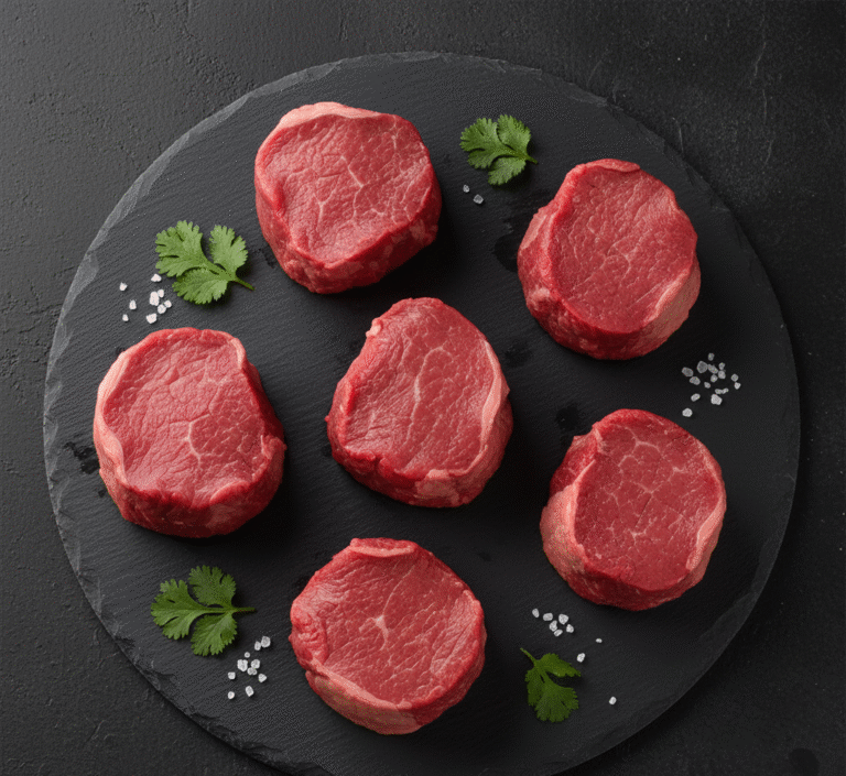 Tender Angus Fillet Mignon from halal butcher in Milton Keynes, UK — premium quality beef steak cut