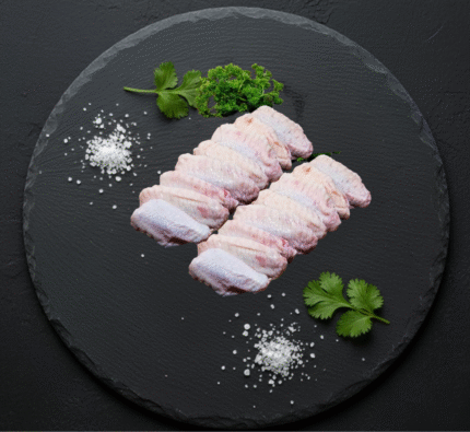 Fresh halal chicken mid wings from Milton Keynes butcher