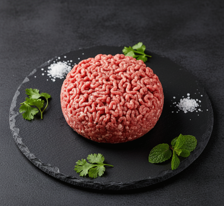 Fresh halal beef mince available in Milton Keynes, UK