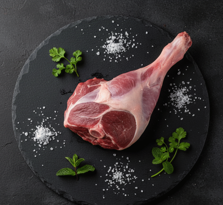 Halal lamb leg meat UK