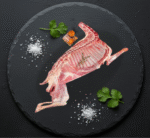 Fresh halal half mutton prepared by butcher in Milton Keynes