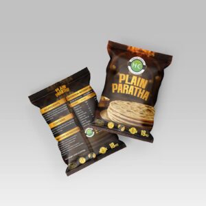 HC Plain Paratha prepared for convenient pan heating and consistent serving.