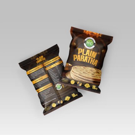 HC Plain Paratha prepared for convenient pan heating and consistent serving.