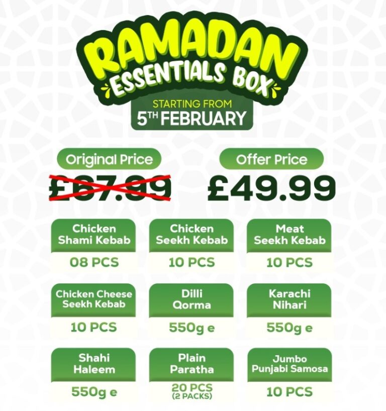 Ramadan Essentials Box assortment
